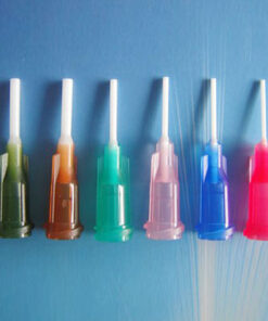 Kim bơm keo – Kim thân nhựa mũi nhựa