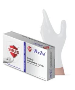 Găng Tay Nitrile Phòng Sạch 9" – Không Bột | Chuẩn ESD Class 1000