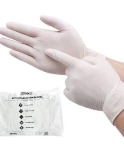 Găng tay Nitrile phòng sạch Shirudo Halogen-Free – Không bột, chống tĩnh điện, đạt chuẩn ISO