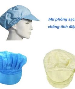 Mũ Nam Chống Tĩnh Điện Phòng Sạch Có Lưỡi Trai