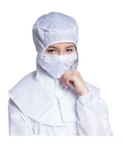 Mũ Trùm Ngang Vai Hở Hai Mắt Dùng Trong Phòng Sạch Dược Phẩm